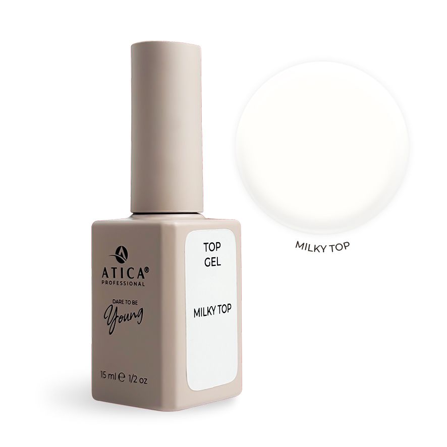 Milky Top Coat Non Cleansing 15ml
