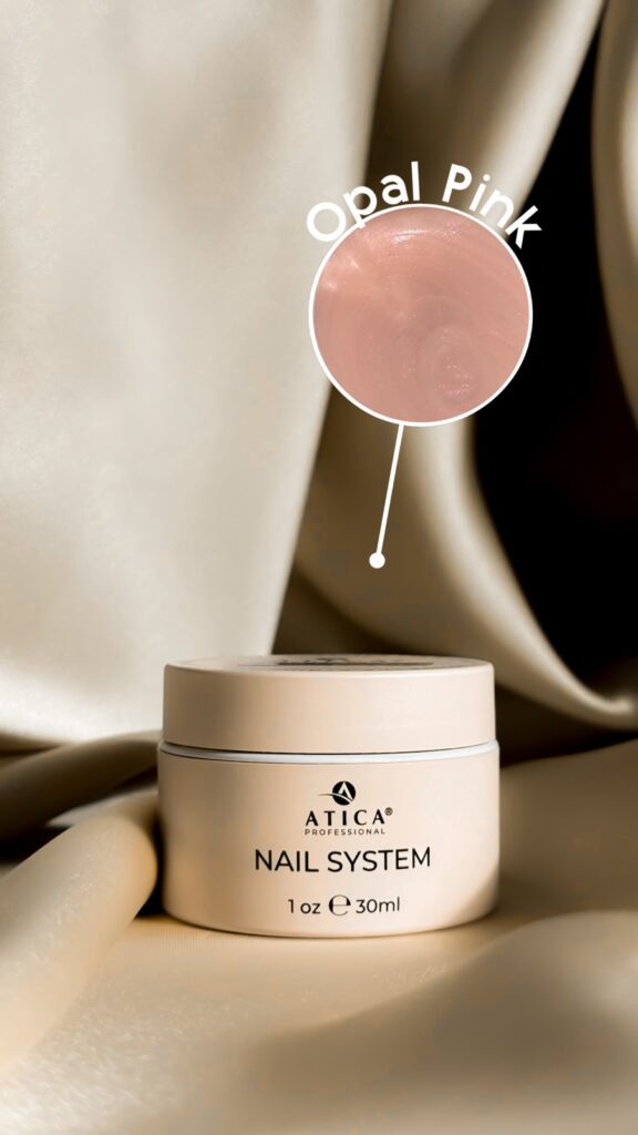21192 Żel Budujące eXel 18 Opal Pink Pearl 30 ml