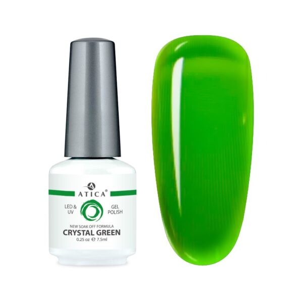 GPM268 Gel polish Crystal Green