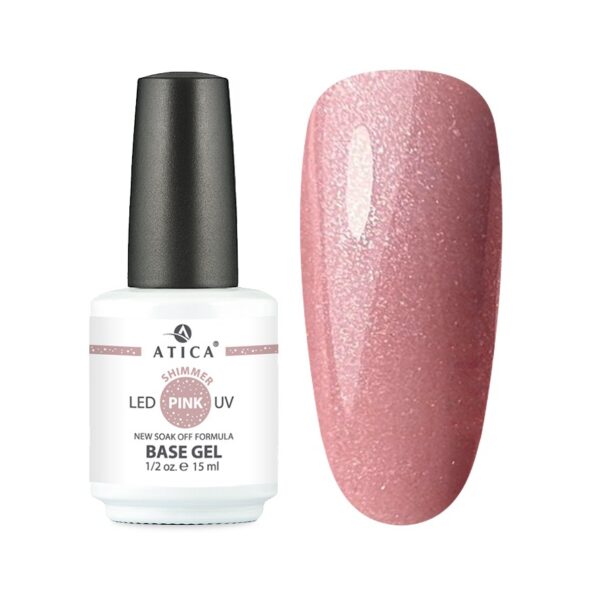 Base Gel Pink Shimmer 15ml