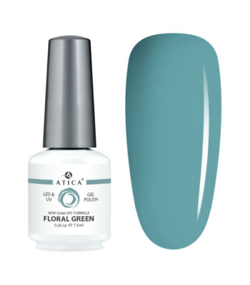 GPM100 Gel polish Floral Green