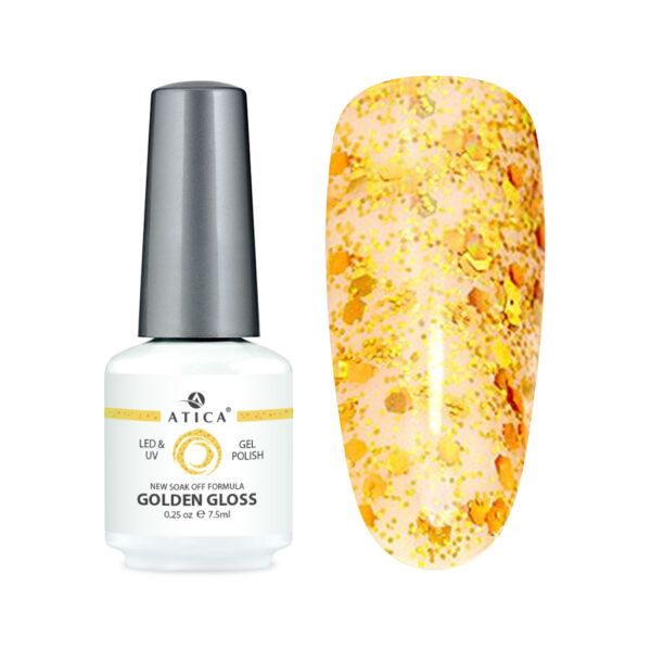 GPM120 Gel polish Golden Gloss