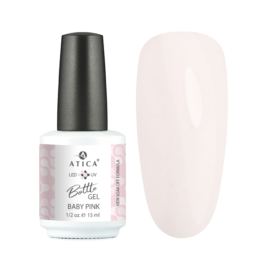 Bottle Gel Baby-Pink (liquid polygel)15ml