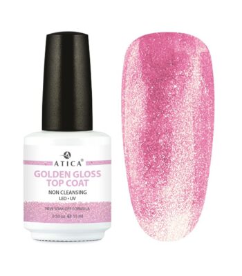 89417 14 Top żel bez lepkiej warstwy Golden Gloss - 15 ml