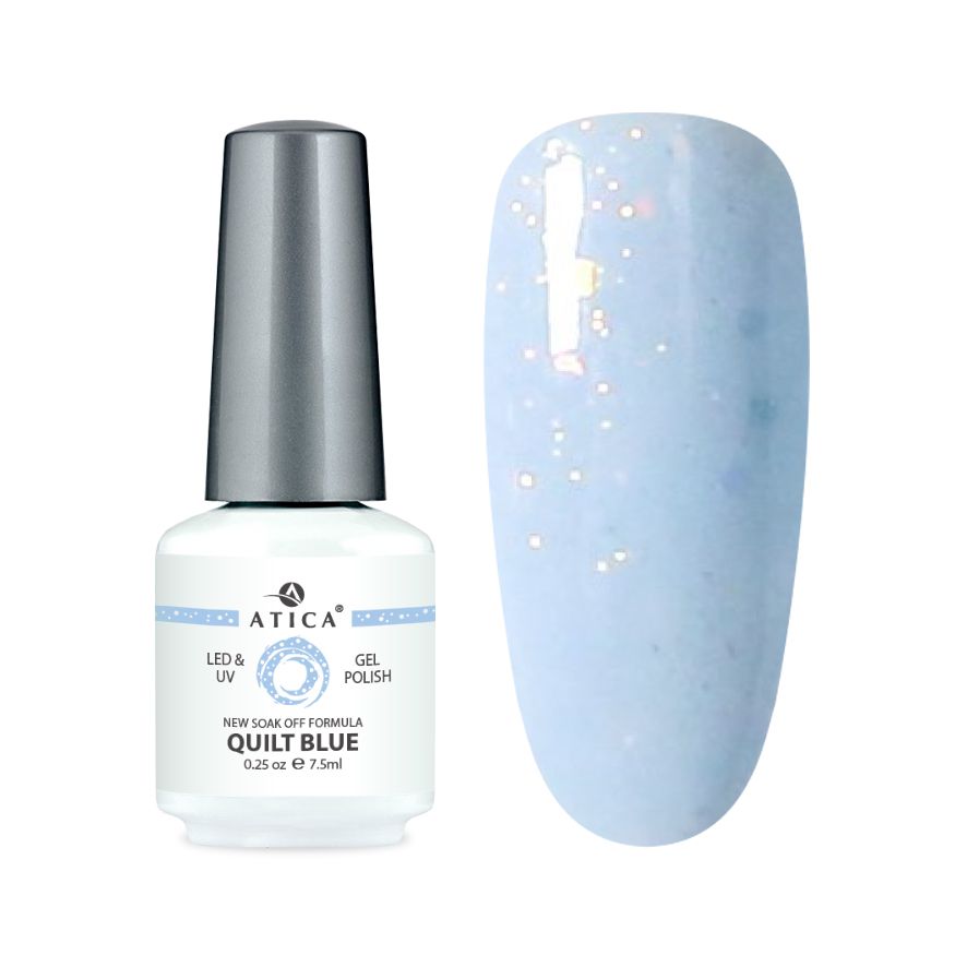 GPM275 Gel polish Quilt Blue