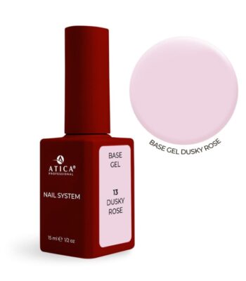 ATICA BASE GEL 13 Dusky Rose 15 ml