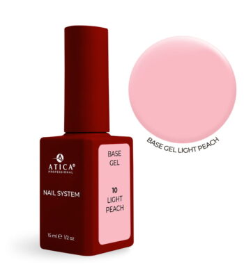 ATICA BASE GEL 10 Light Peach 15 ml